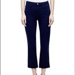 NWT L’Agence Nadia High Rise Crop Straight Jeans